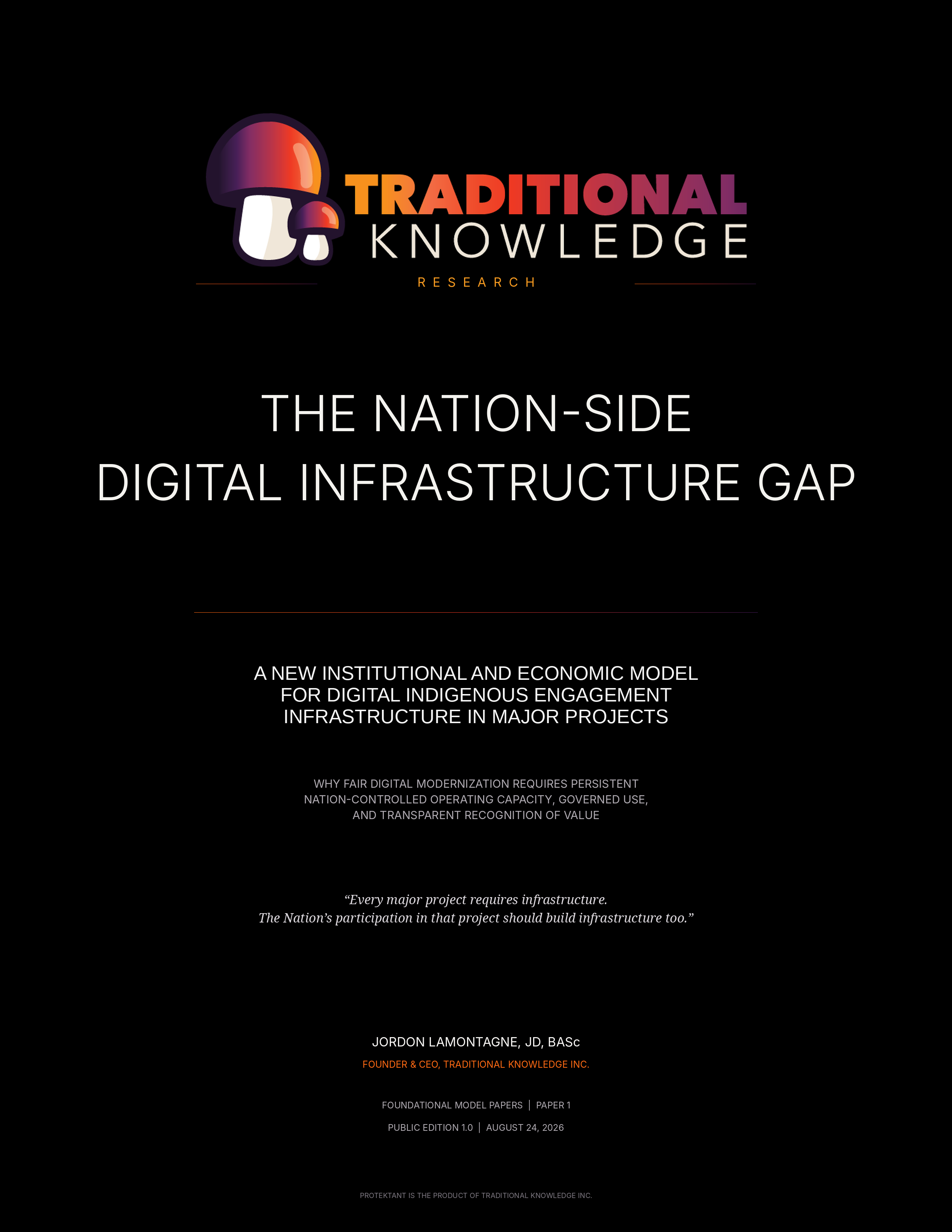 Cover of The Nation-Side Digital Infrastructure Gap